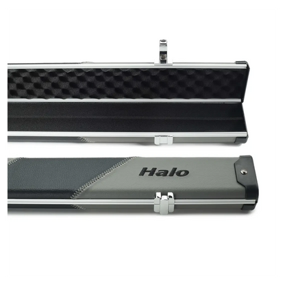 Peradon Halo Grey & Black Stripe 1 Piece Wide Snooker Cue Case