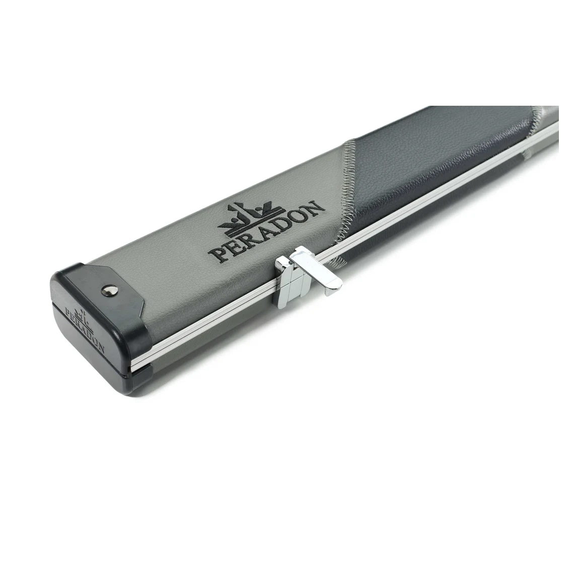 Peradon Halo Grey & Black Stripe 1 Piece Wide Snooker Cue Case