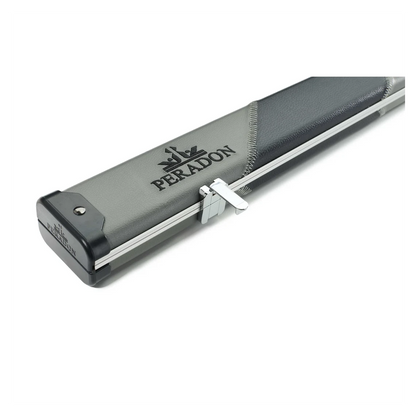 Peradon Halo Grey & Black Stripe 1 Piece Wide Snooker Cue Case