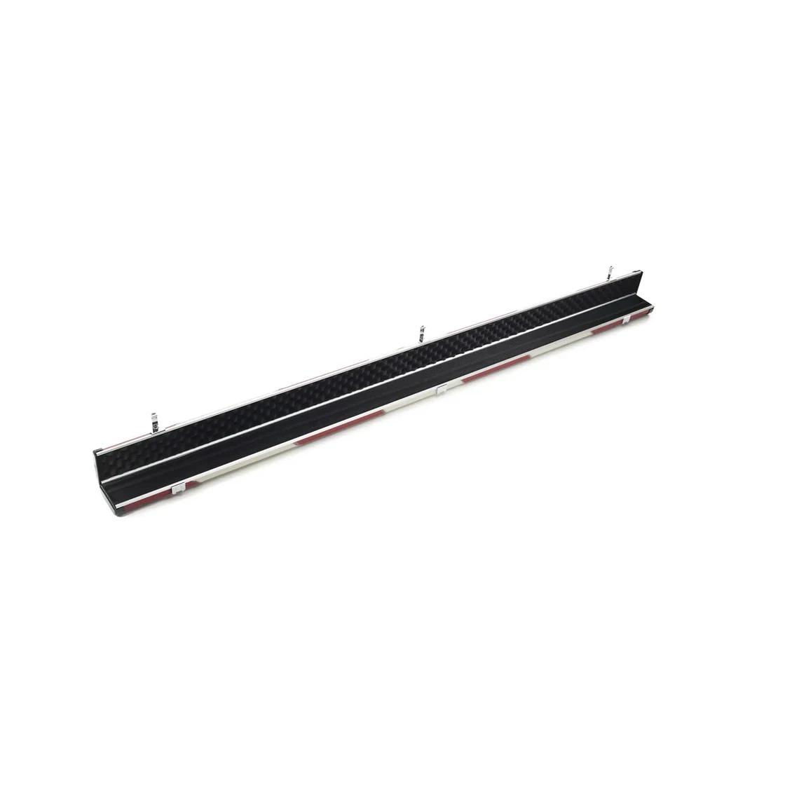 Peradon Halo Red & Cream Stripe 1 Piece Wide Snooker Cue Case