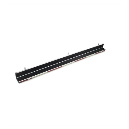 Peradon Halo Red & Cream Stripe 1 Piece Wide Snooker Cue Case