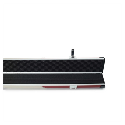 Peradon Halo Red & Cream Stripe 1 Piece Wide Snooker Cue Case