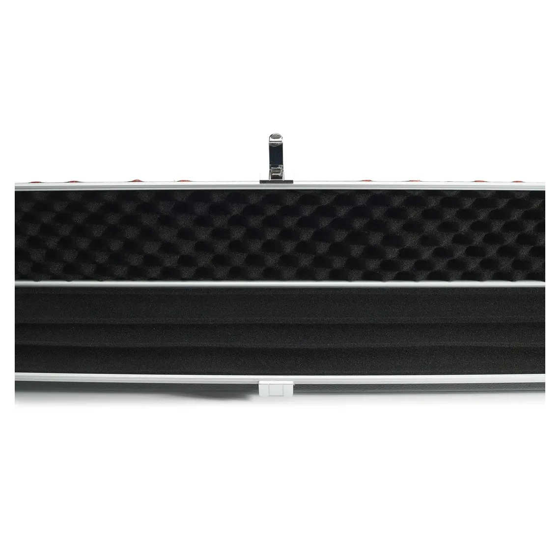 Peradon Halo Plus 1 Piece Black Patch Red Stitch Extra Wide Cue Case
