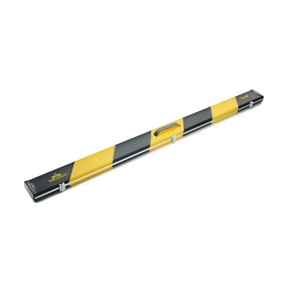 Peradon Halo Plus 1 Piece Black Yellow Stripe Extra Wide Cue Case
