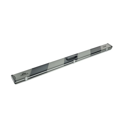 Peradon Halo Plus 1 Piece Grey Black Stripe Extra Wide Cue Case