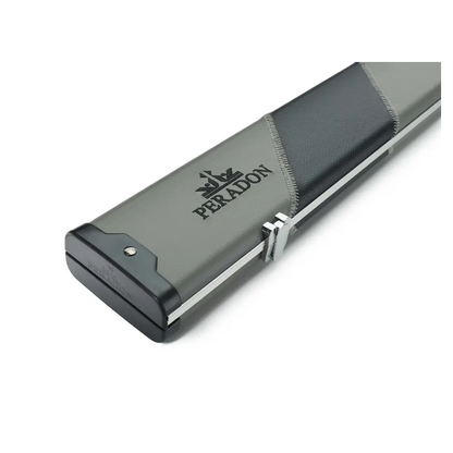 Peradon Halo Plus 1 Piece Grey Black Stripe Extra Wide Cue Case