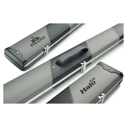 Peradon Halo Plus 1 Piece Grey Black Stripe Extra Wide Cue Case
