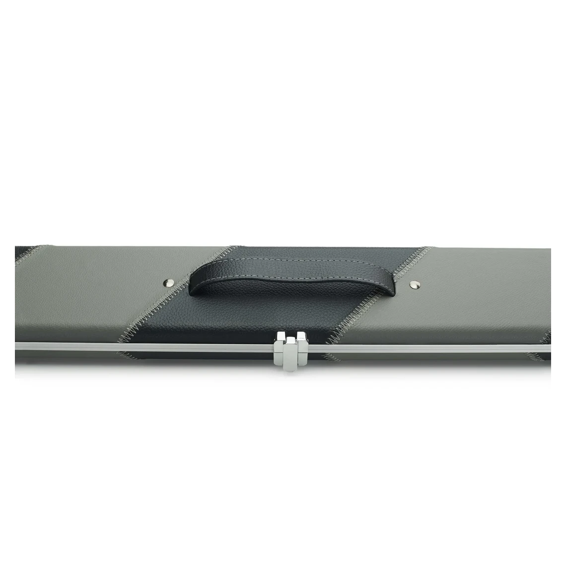 Peradon Halo Plus 1 Piece Grey Black Stripe Extra Wide Cue Case