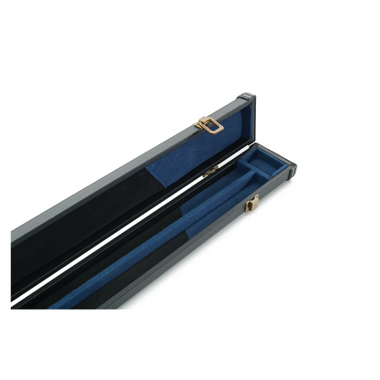 Peradon 3 Piece Black with Blue Logo Clubman Cue Case for ¾ Jointed Cues