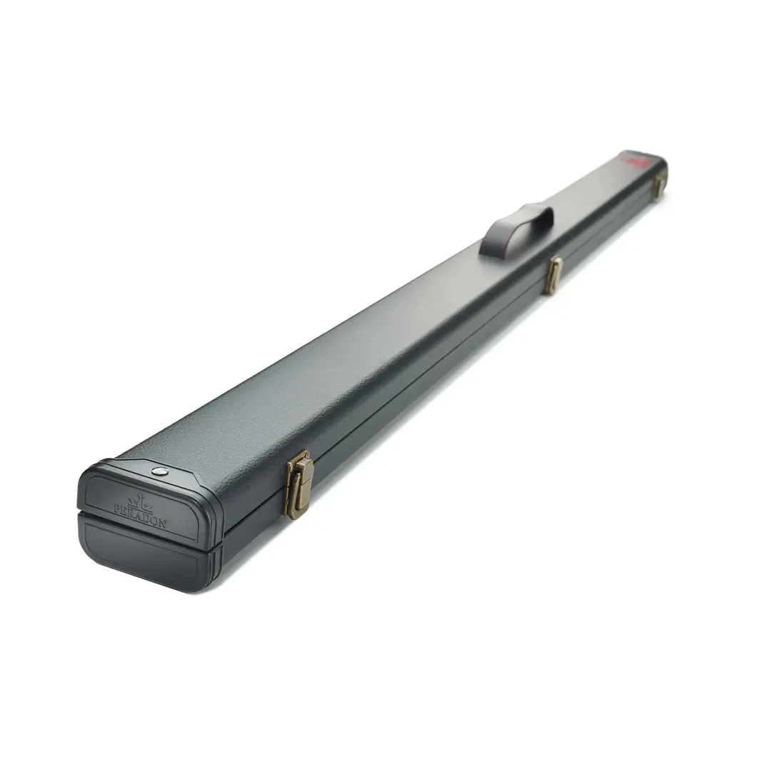 Peradon 3 Piece Black with Red Logo Clubman Cue Case for ¾ Jointed Cues