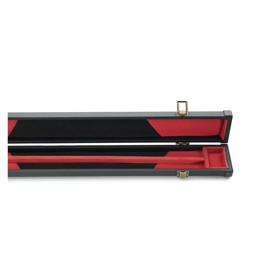 Peradon 3 Piece Black with Red Logo Clubman Cue Case for ¾ Jointed Cues