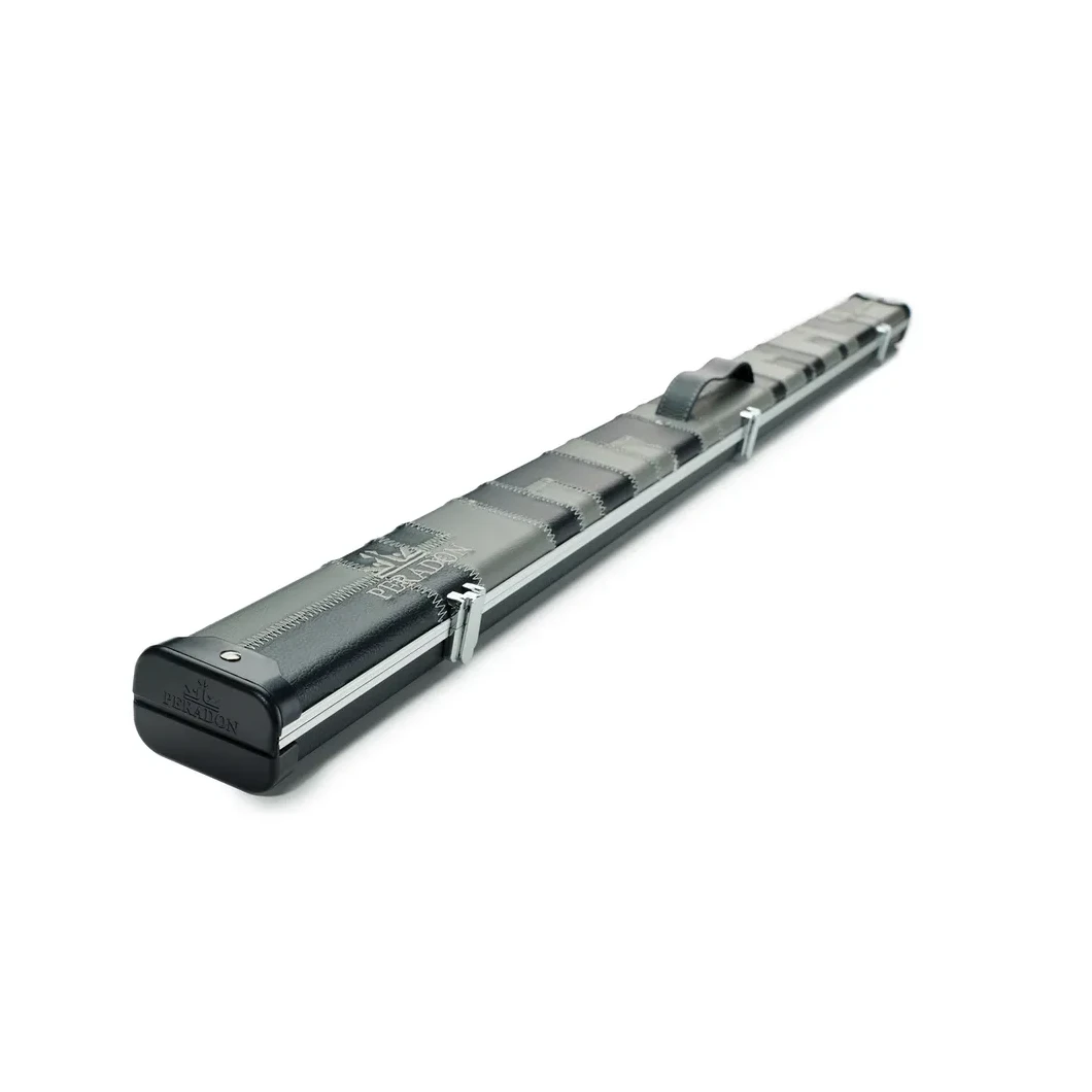 Peradon Halo Black Grey Patchwork ¾ Snooker Cue Case