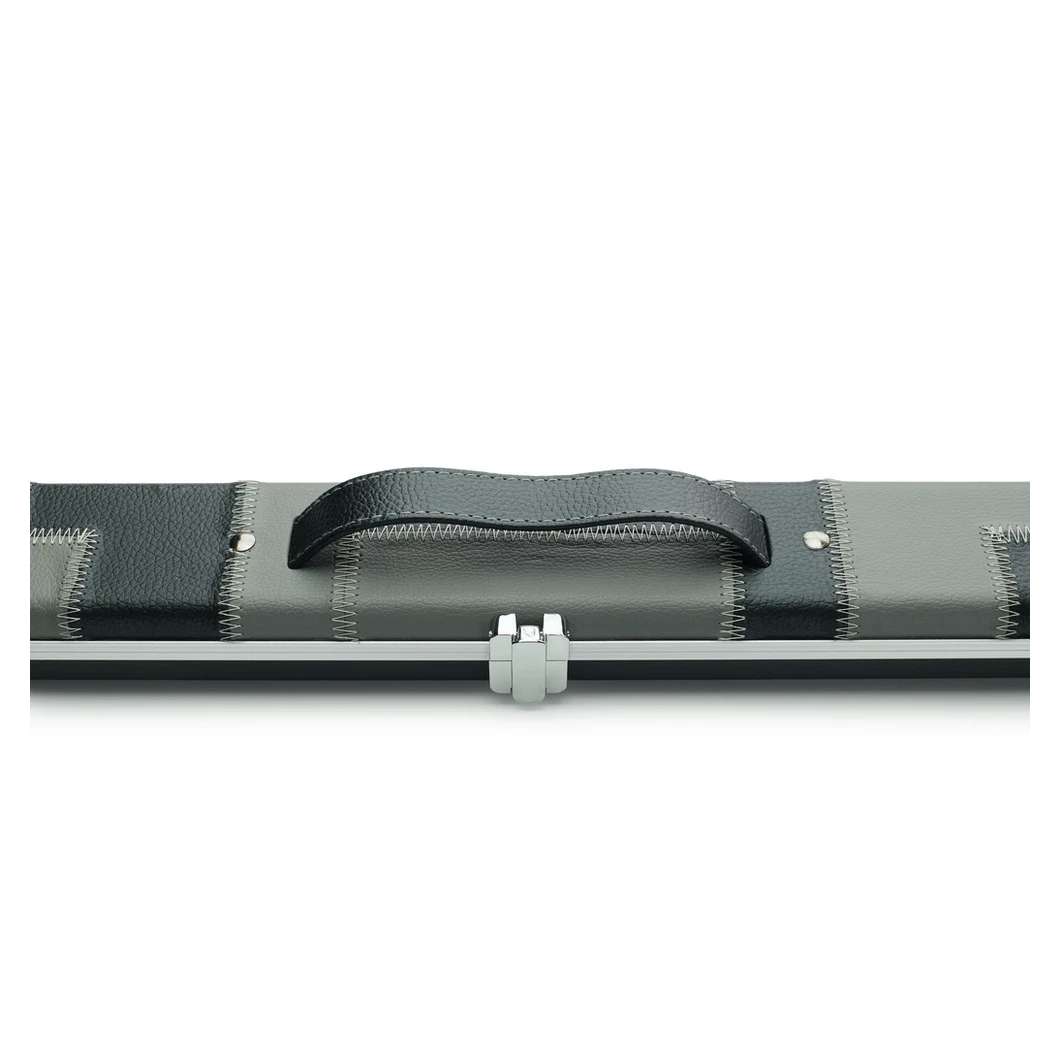 Peradon Halo Black Grey Patchwork ¾ Snooker Cue Case