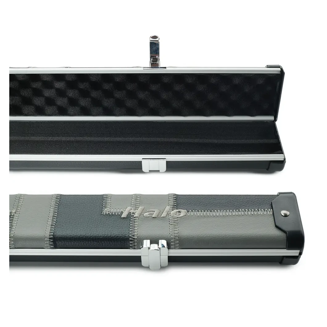 Peradon Halo Black Grey Patchwork ¾ Snooker Cue Case