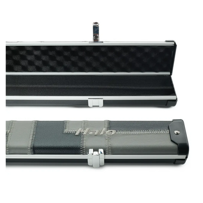 Peradon Halo Black Grey Patchwork ¾ Snooker Cue Case