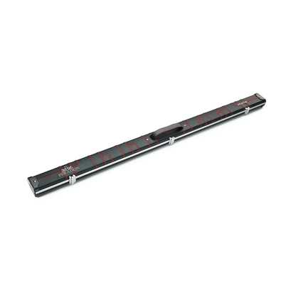 Peradon Halo Black Patch Red Stitch ¾ Snooker Cue Case