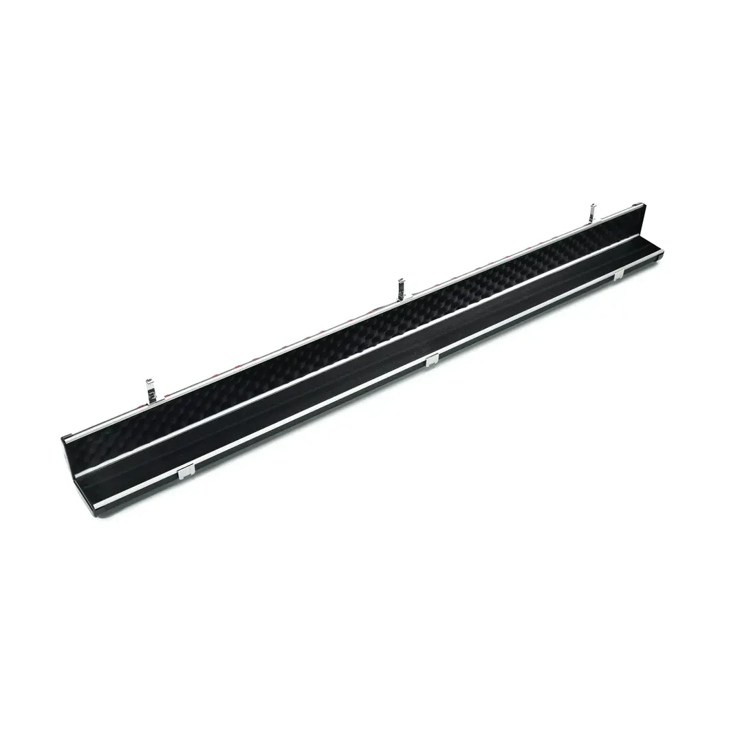 Peradon Halo Black Patch Red Stitch ¾ Snooker Cue Case