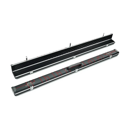 Peradon Halo Black Patch Red Stitch ¾ Snooker Cue Case
