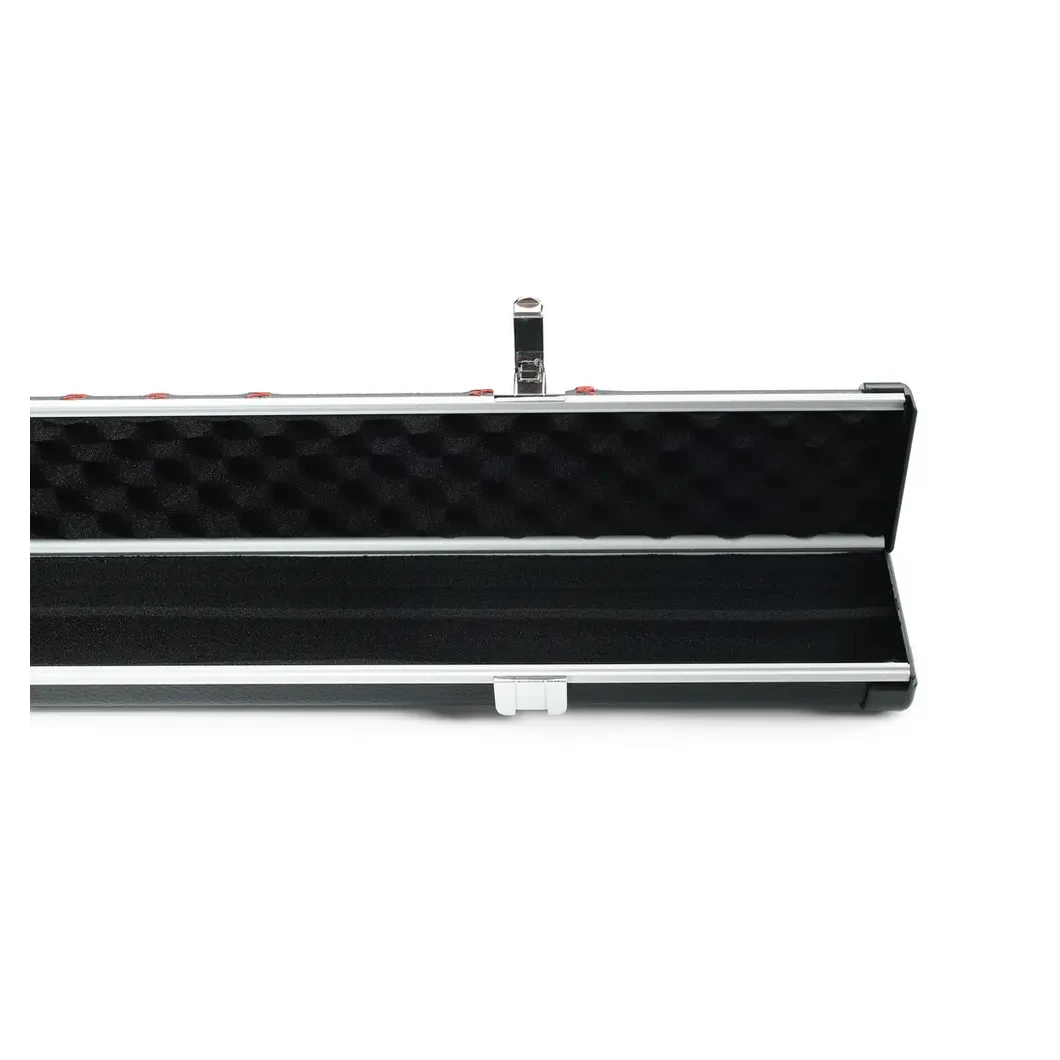 Peradon Halo Black Patch Red Stitch ¾ Snooker Cue Case