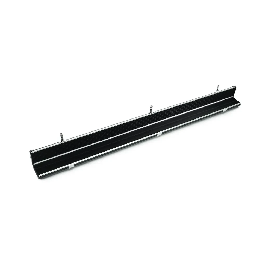 Peradon Halo Black Patch Silver Stitch ¾ Snooker Cue Case