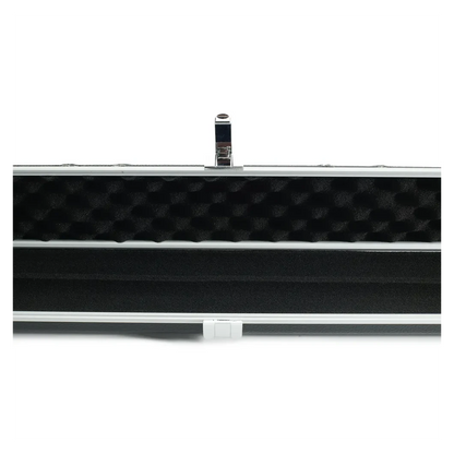 Peradon Halo Black Patch Silver Stitch ¾ Snooker Cue Case