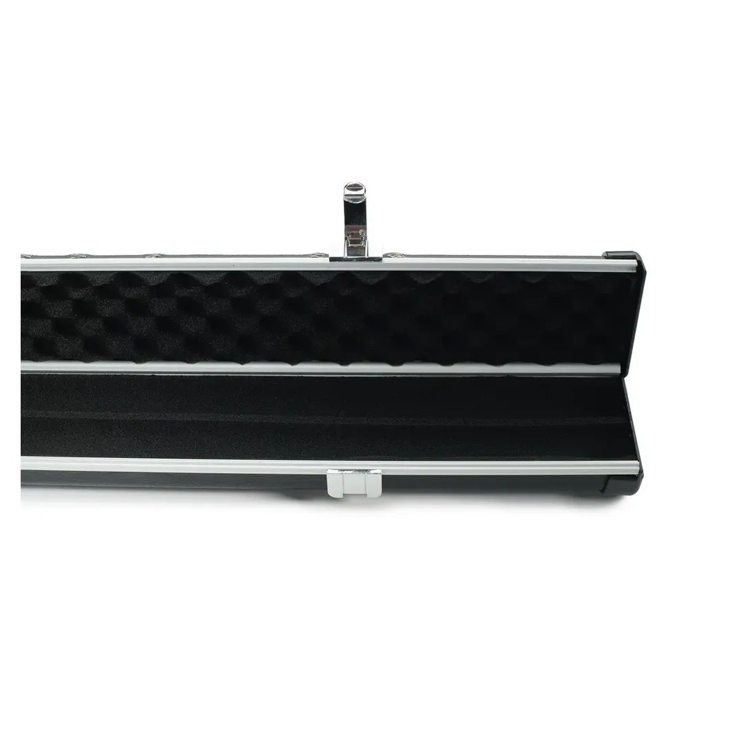 Peradon Halo Black Patch Silver Stitch ¾ Snooker Cue Case