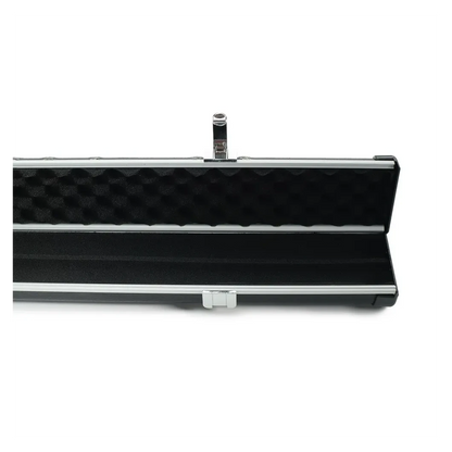 Peradon Halo Black Patch Silver Stitch ¾ Snooker Cue Case