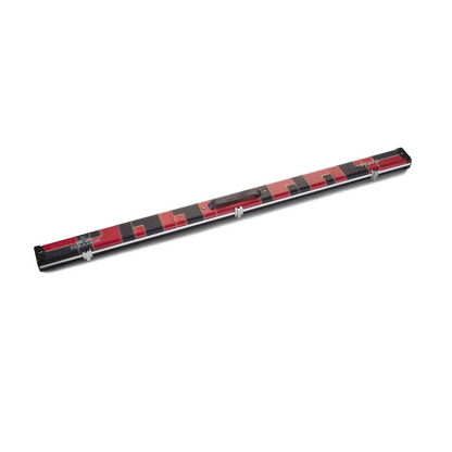 Peradon Halo Black Red Patchwork ¾ Snooker Cue Case