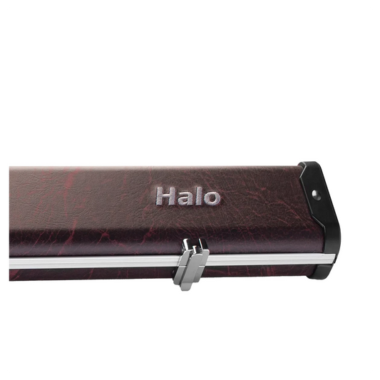 Peradon Halo Black Red Vein ¾ Snooker Cue Case