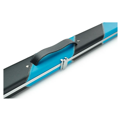 Peradon Halo Black & Sky Stripe ¾ Snooker Cue Case