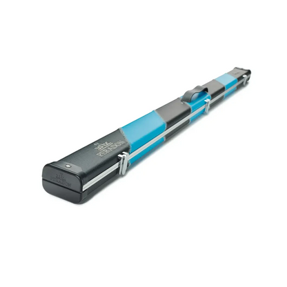 Peradon Halo Black & Sky Stripe ¾ Snooker Cue Case