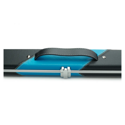 Peradon Halo Black & Sky Stripe ¾ Snooker Cue Case
