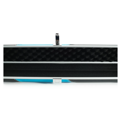 Peradon Halo Black & Sky Stripe ¾ Snooker Cue Case