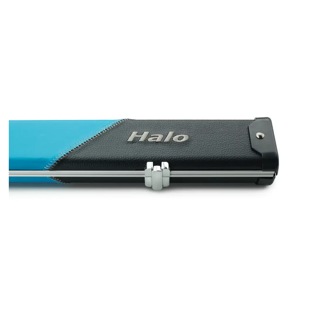 Peradon Halo Black & Sky Stripe ¾ Snooker Cue Case