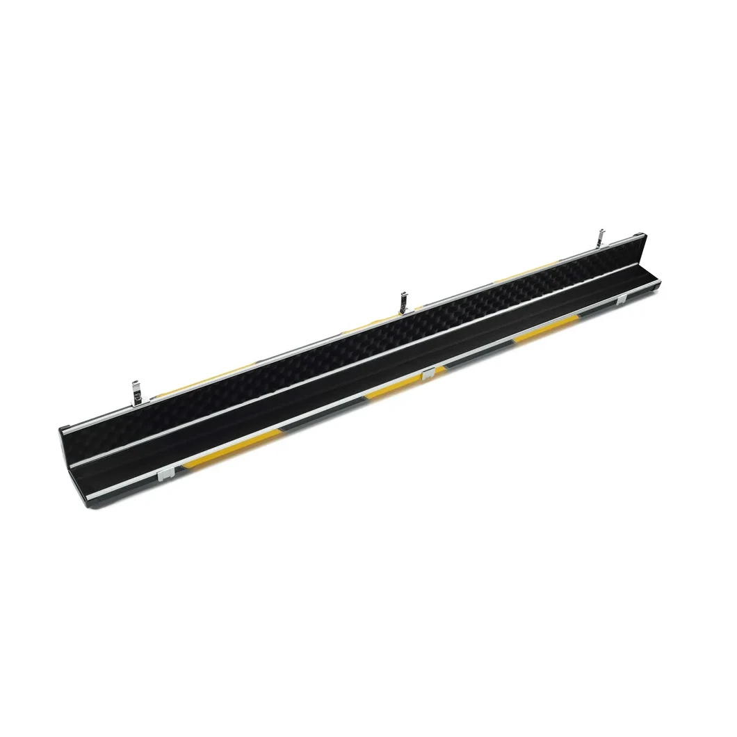 Peradon Halo Black & Yellow Stripe ¾ Snooker Cue Case