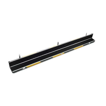 Peradon Halo Black & Yellow Stripe ¾ Snooker Cue Case