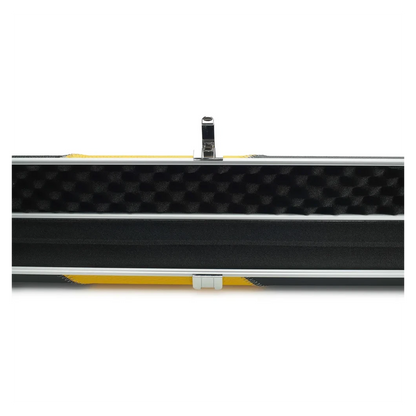 Peradon Halo Black & Yellow Stripe ¾ Snooker Cue Case