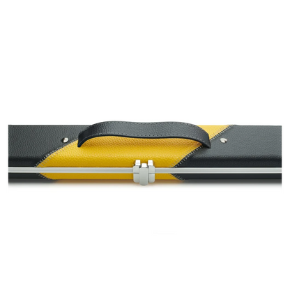 Peradon Halo Black & Yellow Stripe ¾ Snooker Cue Case