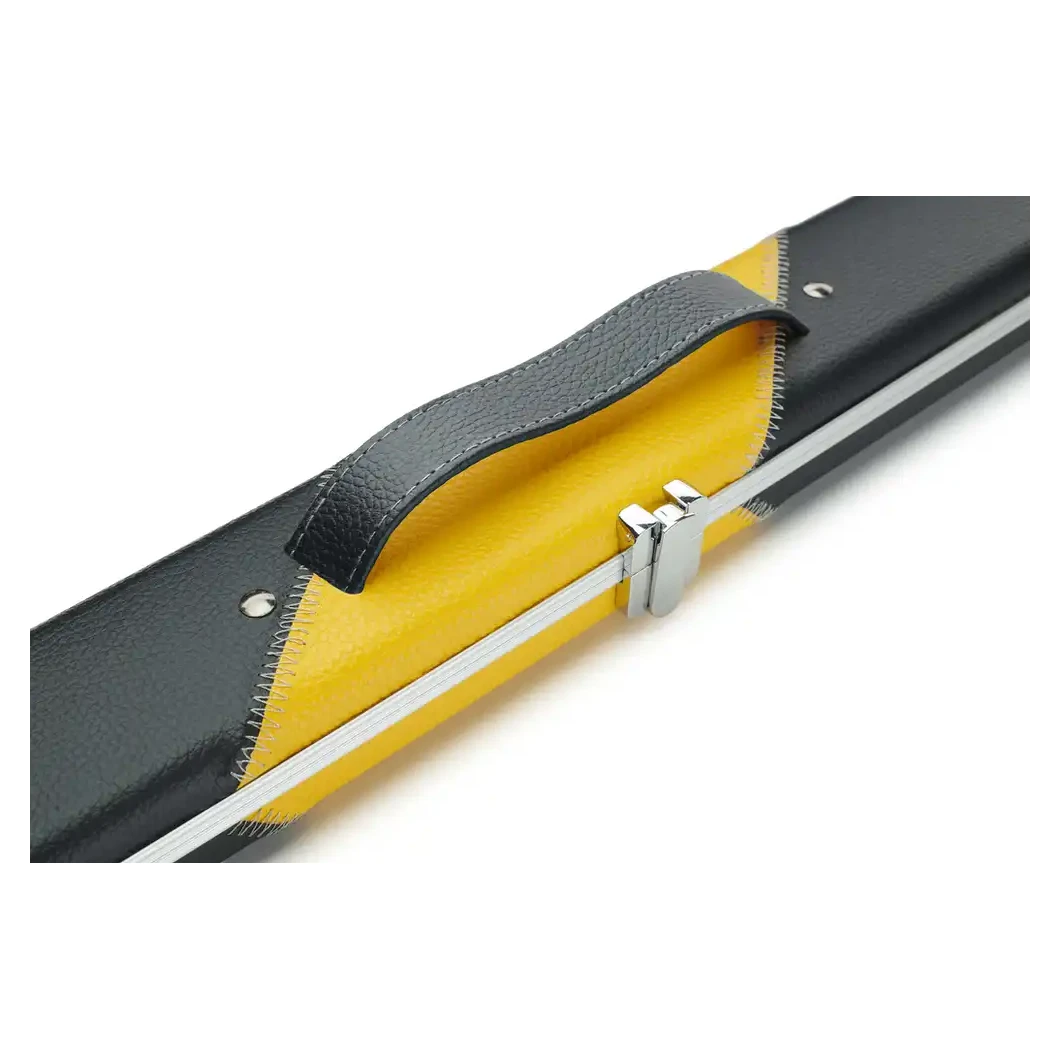 Peradon Halo Black & Yellow Stripe ¾ Snooker Cue Case