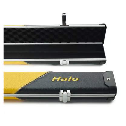 Peradon Halo Black & Yellow Stripe ¾ Snooker Cue Case