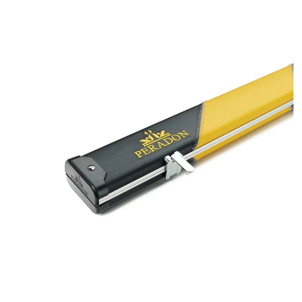 Peradon Halo Black & Yellow Stripe ¾ Snooker Cue Case