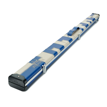 Peradon Halo Blue Cream Patchwork ¾ Snooker Cue Case