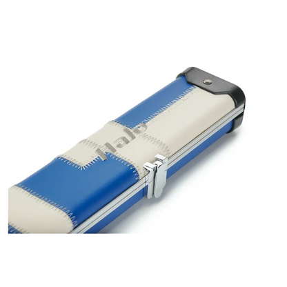 Peradon Halo Blue Cream Patchwork ¾ Snooker Cue Case