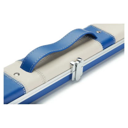 Peradon Halo Blue Cream Patchwork ¾ Snooker Cue Case