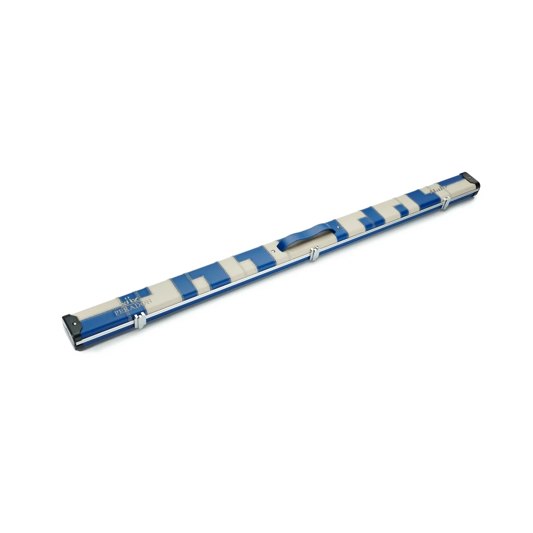 Peradon Halo Blue Cream Patchwork ¾ Snooker Cue Case