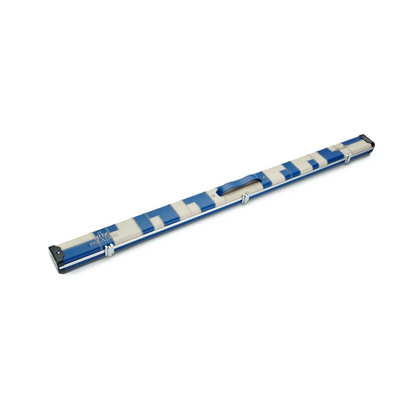Peradon Halo Blue Cream Patchwork ¾ Snooker Cue Case
