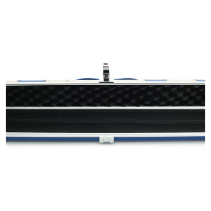 Peradon Halo Blue Cream Patchwork ¾ Snooker Cue Case