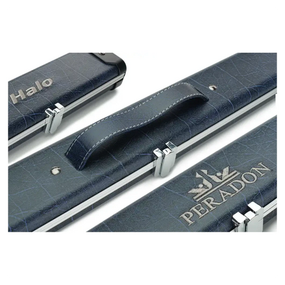 Peradon Halo Black Blue Vein ¾ Snooker Cue Case