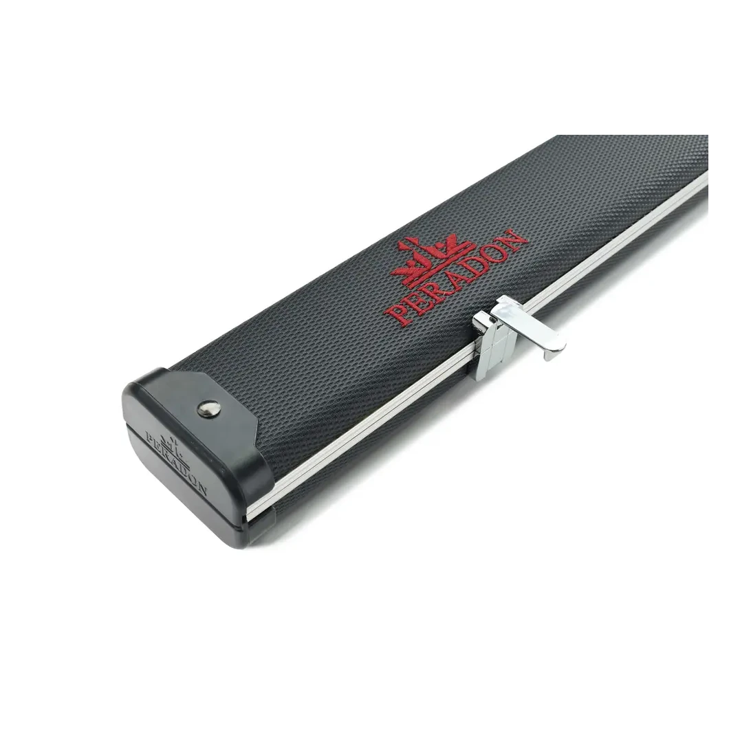 Peradon Halo Carbon & Red Logo ¾ Snooker Cue Case