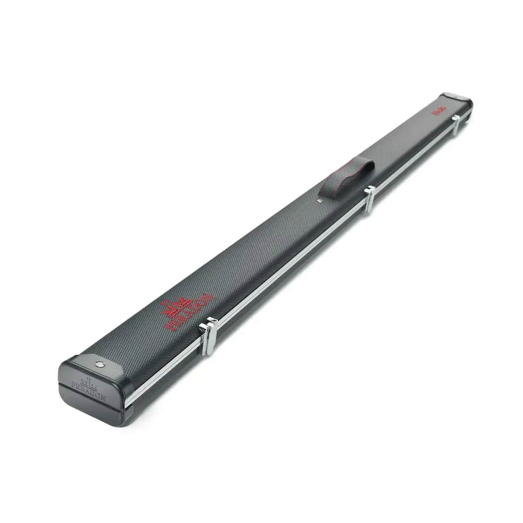 Peradon Halo Carbon & Red Logo ¾ Snooker Cue Case